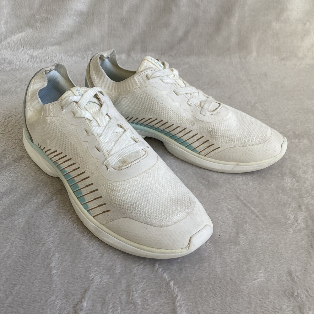 Vionic Embolden Womens Sneakers Size 9 White Orthotic Walking Shoes